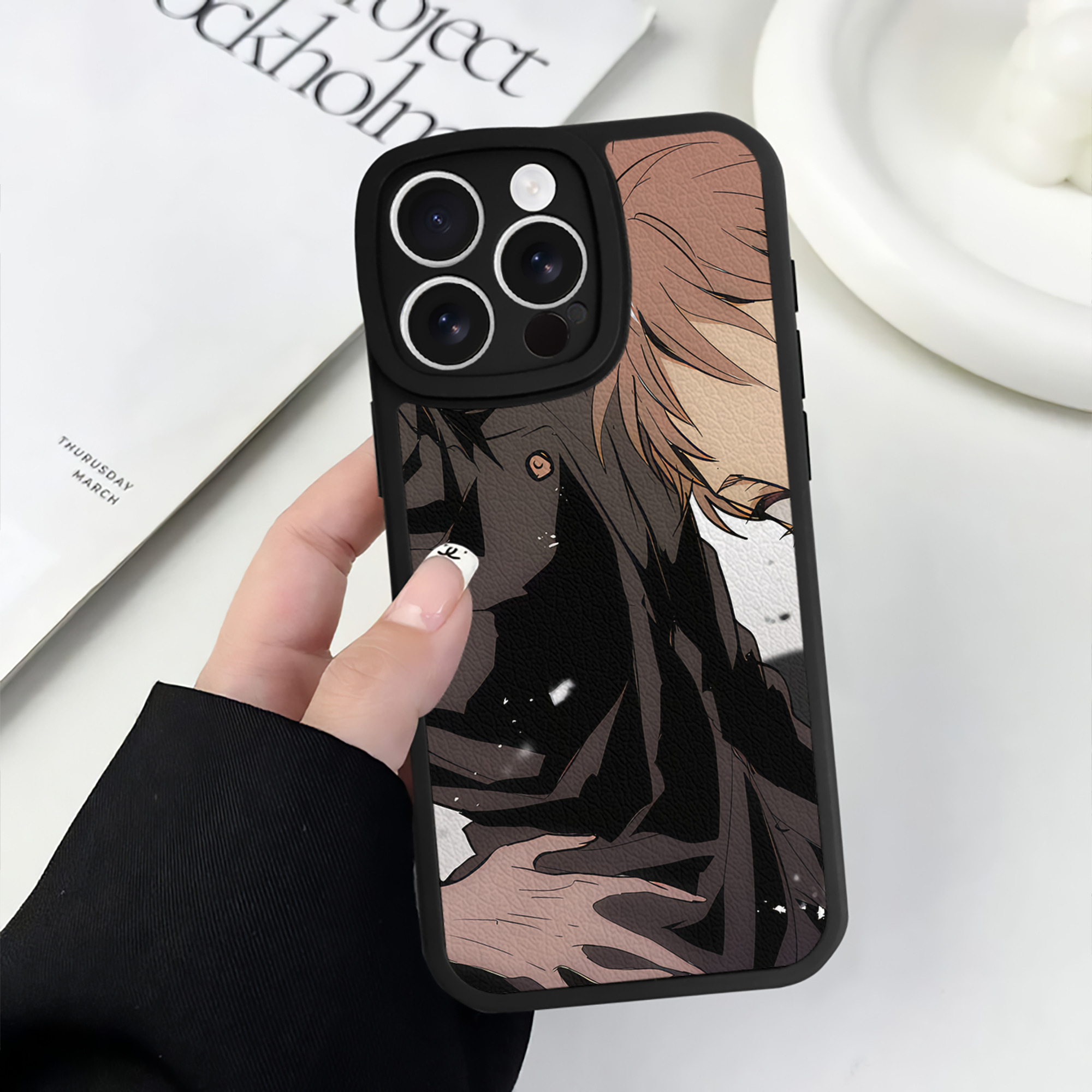 （画像用） SPY×FAMILY间谍家家酒 【iPhone 16シリーズ対応】シリコンスマホケース（レザー調） 材質：シリコン